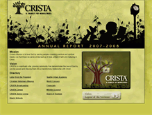 Tablet Screenshot of annualreport2008.crista.org